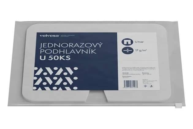 Jednorázový podhlavník velvesa® U 50ks 17g/m2