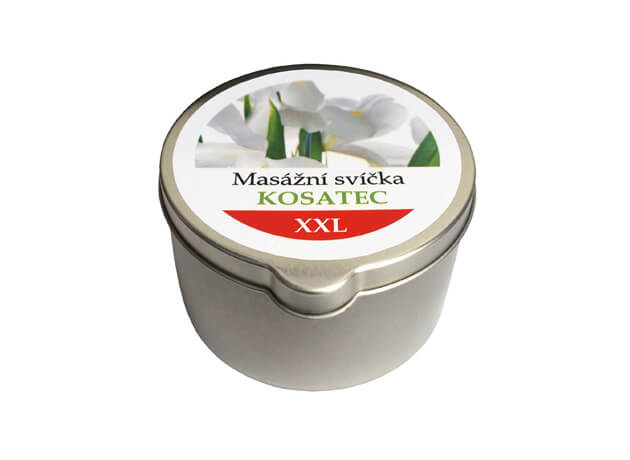 Masážní svíčka Kosatec 200ml