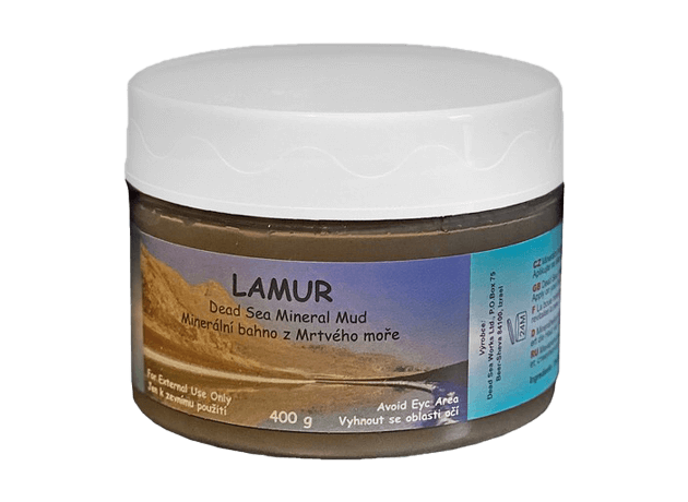 Minerální bahno z Mrtvého moře, 400g
