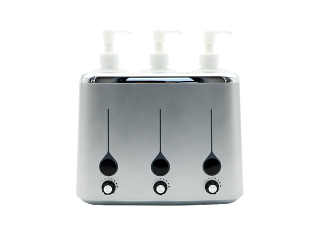 Ohřívač masážního oleje velvesa® Evolve - Trio