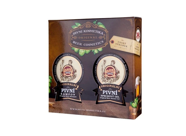 Šampon a sprchový gel - pivní dárková sada mini 2
