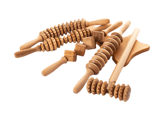 Střední sada válečků pro maderoterapii