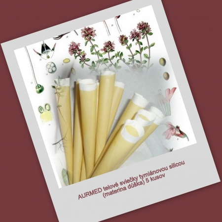 Tělové svíčky tymiánové 5ks