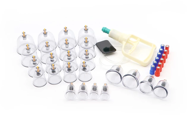 Vakuové masážní baňky - sada 24ks