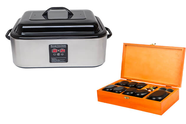 Velký set na Hot stones masáž - W