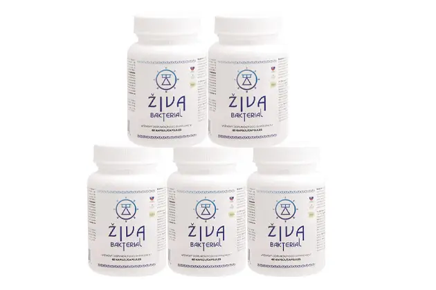 ŽIVA bakterial 5ks VÝHODNÉ BALENÍ