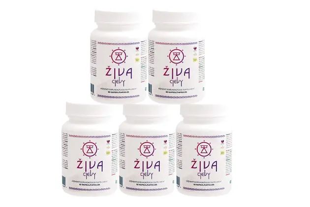 ŽIVA cévy 5ks VÝHODNÉ BALENÍ