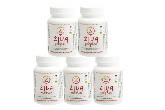 ŽIVA komplex 5ks VÝHODNÉ BALENÍ