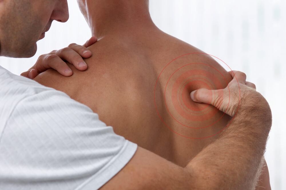 Hranice bolesti při masáži